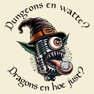 Logo van Dungeons en watte?